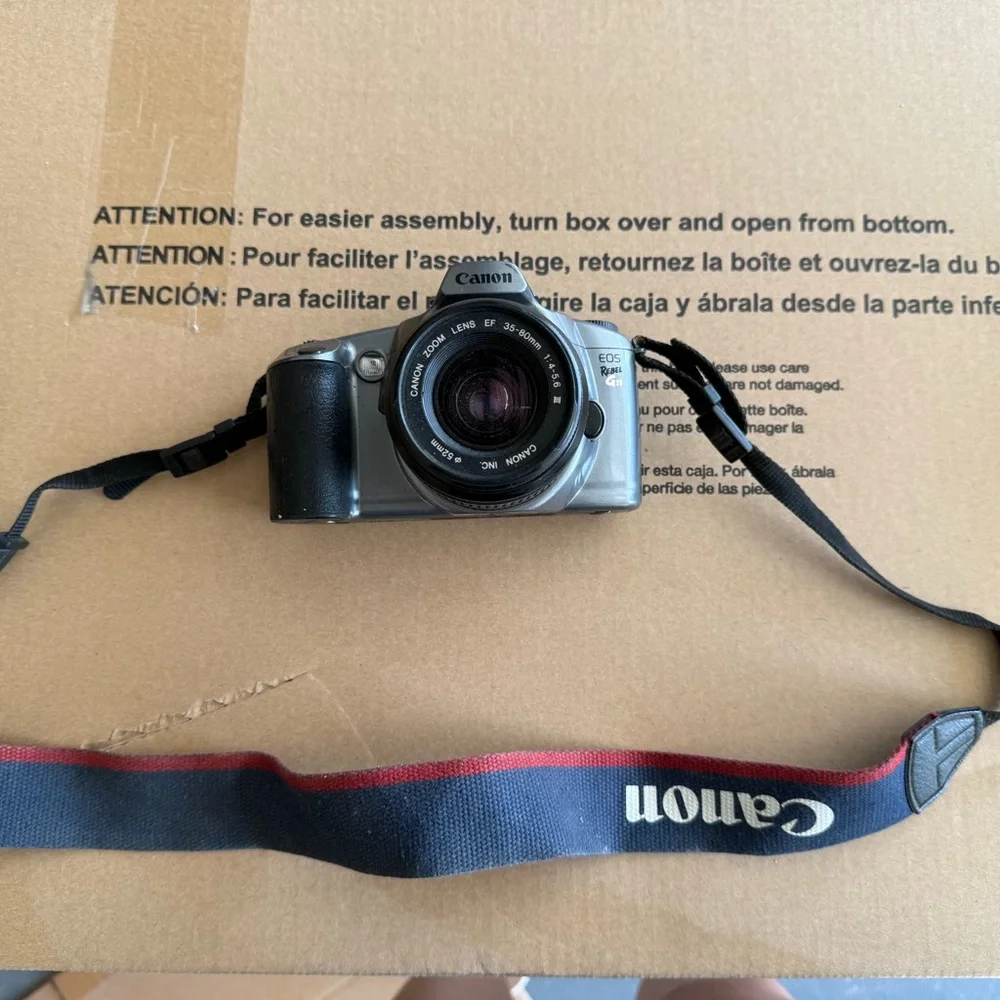 Canon Black and Silver Digital Camera with Advanced Features